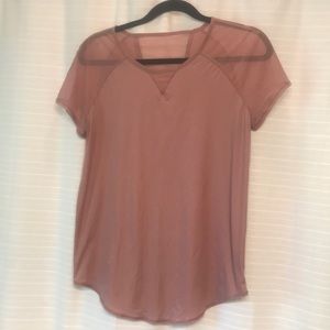 Lululemon Open Up Tie Back T